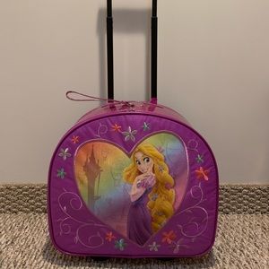 Rapunzel rolling travel bag